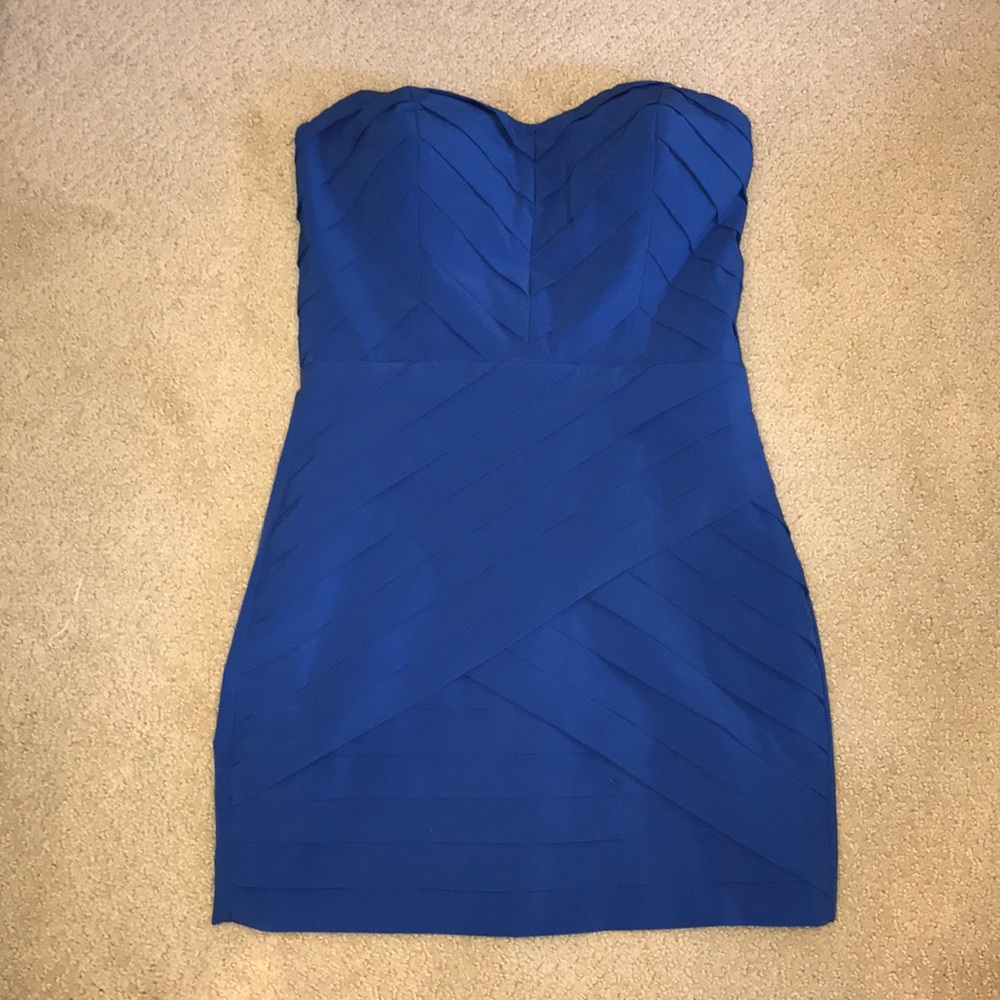 Bloomingdales Blue Dress -XS